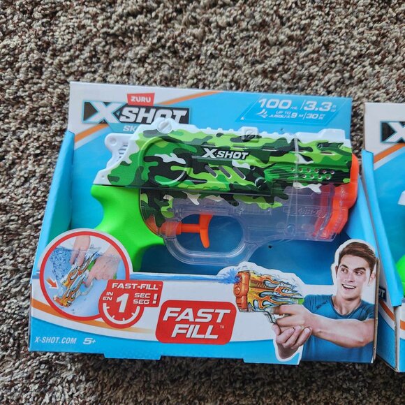 Zuru X-Shot Fast Fill Water Gun - Lot of 2 - Brand new - Picture 2 of 4